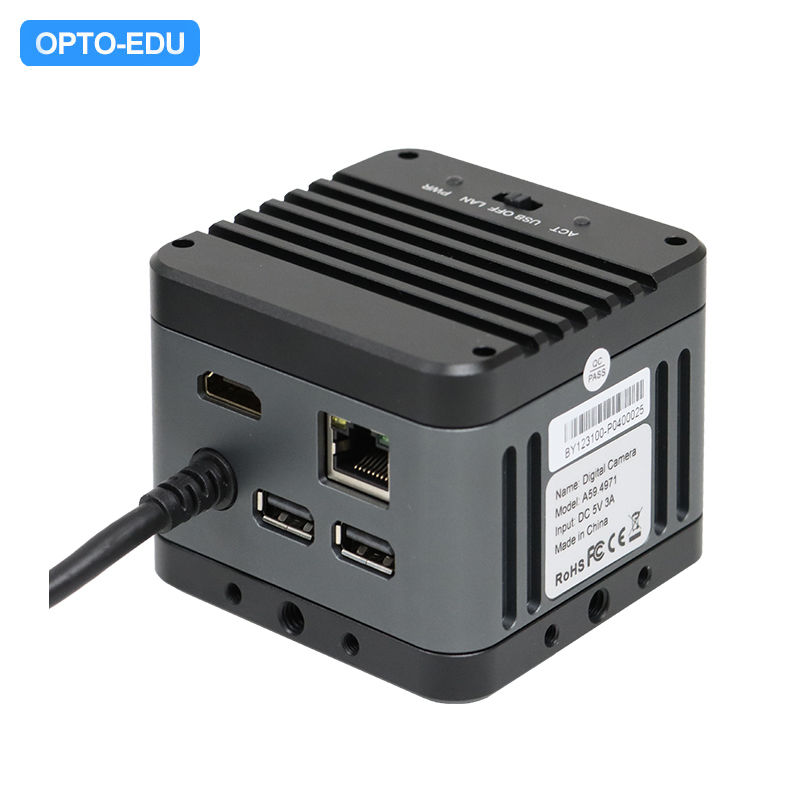 OPTO-EDU A59.4971 Auto Focus EDF 4K HDMI USB LAN Digital Microscope Camera 8.3M Flourescent